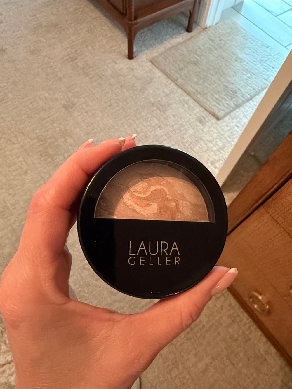 Laura Geller Highlighting Powder - Warm Champagne Beige